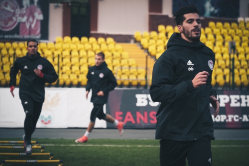 Тренировка. Подготовка к "Локомотиву"