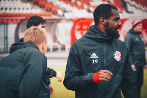 "Локомотив" - "Амкар". Предыгровая тренировка