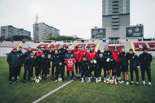 "Амкар"-"СКА-Хабаровск". Подготовка. Тренировка