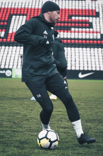 "Рубин"-"Амкар". Предыгровая тренировка