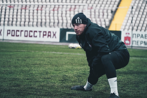 "Рубин"-"Амкар". Предыгровая тренировка