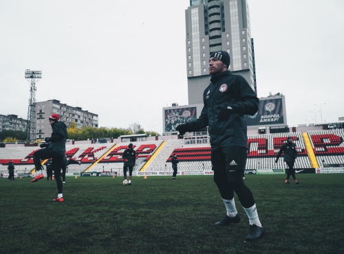 "Рубин"-"Амкар". Предыгровая тренировка