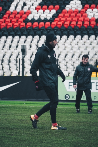 "Рубин"-"Амкар". Предыгровая тренировка