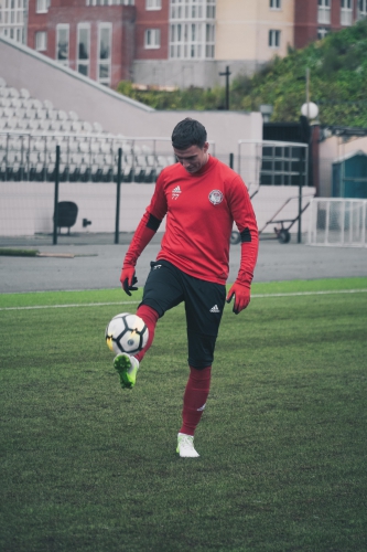 "Рубин"-"Амкар". Предыгровая тренировка