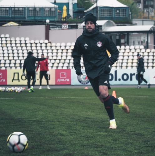 "Рубин"-"Амкар". Предыгровая тренировка