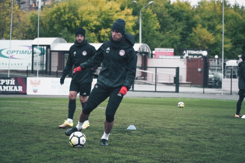 "Рубин"-"Амкар". Предыгровая тренировка