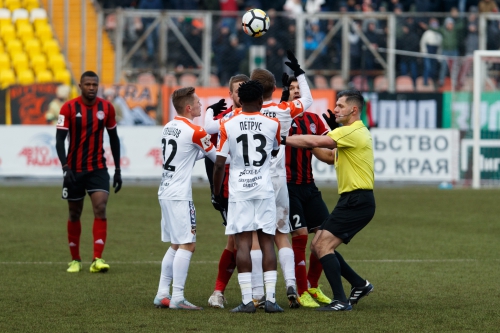 "Амкар" - "Урал" 1-1