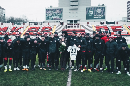 Тренировка. День рождения Мария Пьянкова