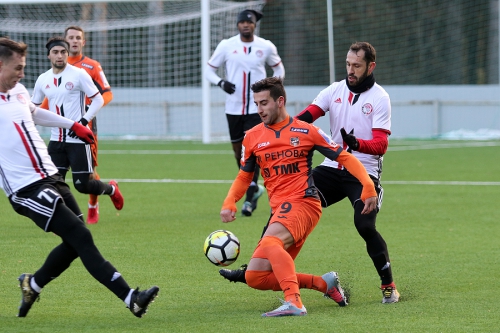 "Урал" - "Амкар" 2:1. Товарищеский матч