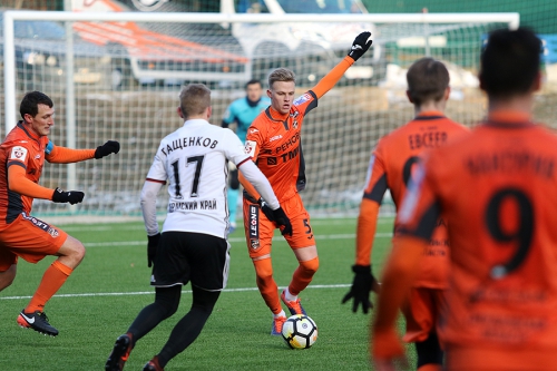 "Урал" - "Амкар" 2:1. Товарищеский матч