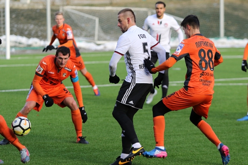 "Урал" - "Амкар" 2:1. Товарищеский матч