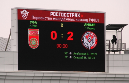 "Уфа"-М - "Амкар"-М 0:2