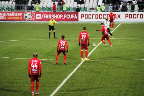 "Уфа" - "Амкар" 3:0