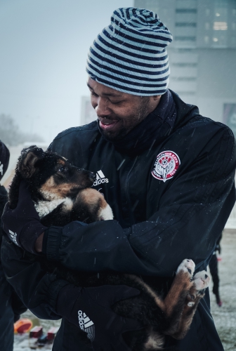 #Помогатьпросто. "Амкар" с бездомными собаками
