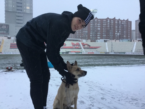 #Помогатьпросто. "Амкар" с бездомными собаками