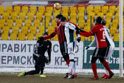 "Амкар" - "Краснодар" 1:3