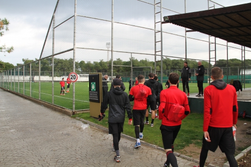 Первая тренировка в Турции