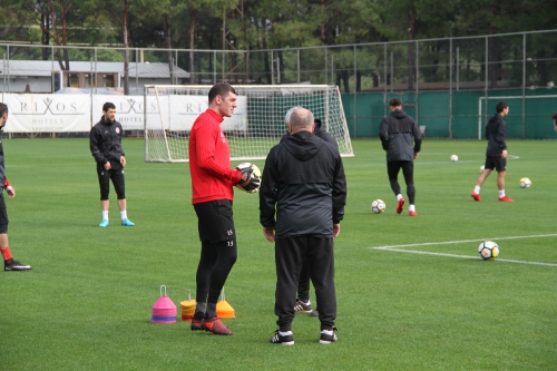 Первая тренировка в Турции