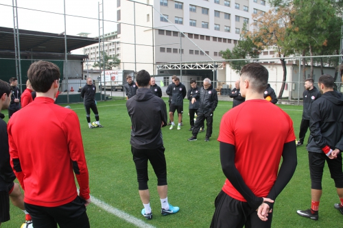 Первая тренировка в Турции