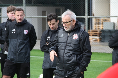 Первая тренировка в Турции