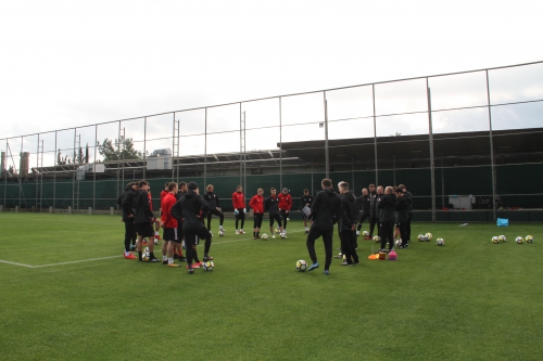 Первая тренировка в Турции