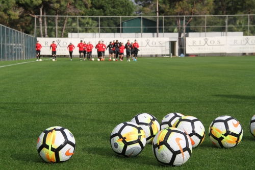 Первая тренировка в Турции