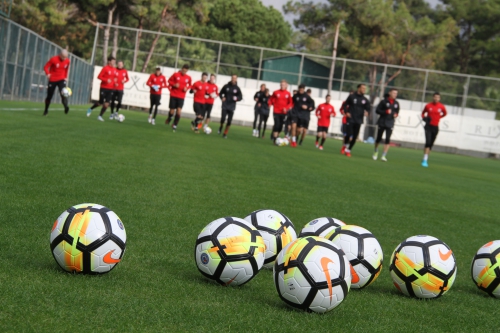 Первая тренировка в Турции