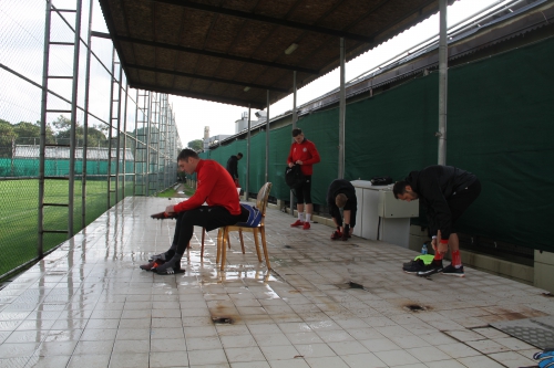Первая тренировка в Турции