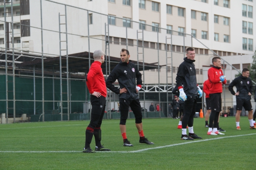 Первая тренировка в Турции