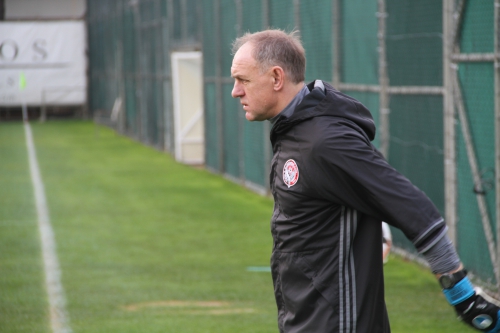 Первая тренировка в Турции