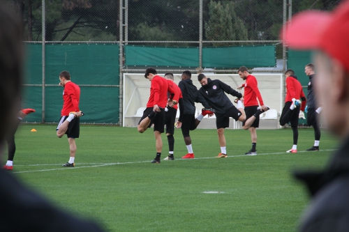 Первая тренировка в Турции