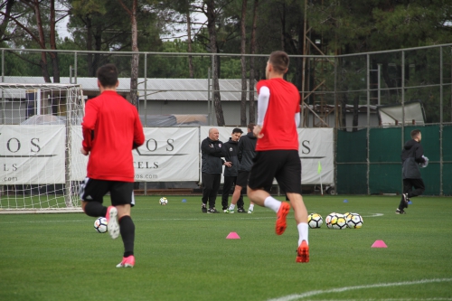 Первая тренировка в Турции