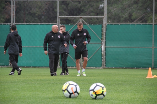 Первая тренировка в Турции