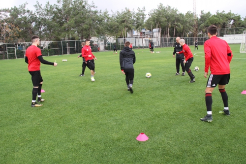 Первая тренировка в Турции