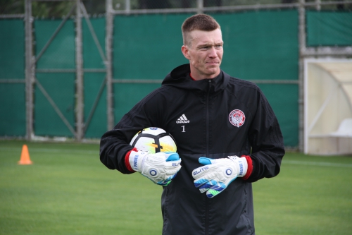 Первая тренировка в Турции