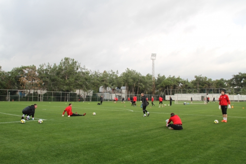 Первая тренировка в Турции