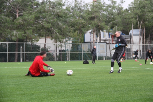 Первая тренировка в Турции