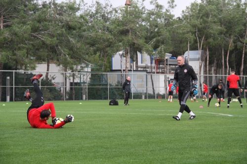 Первая тренировка в Турции