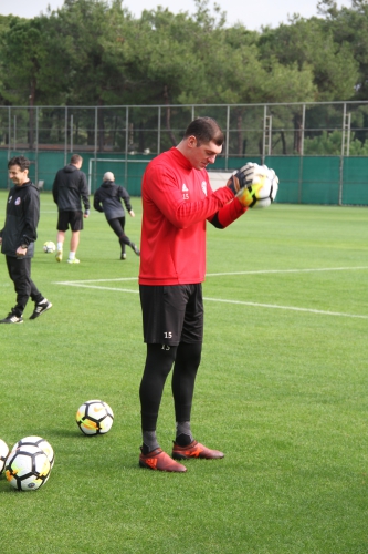 Первая тренировка в Турции