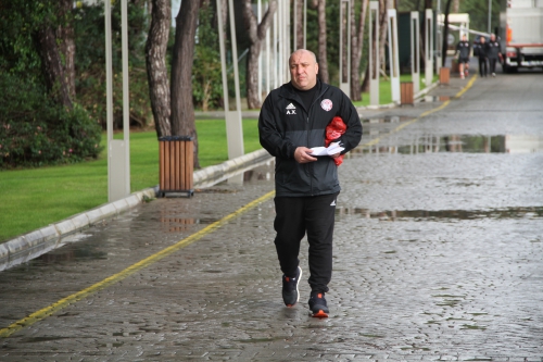 Первая тренировка в Турции