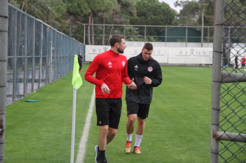 Первая тренировка в Турции