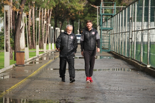 Первая тренировка в Турции