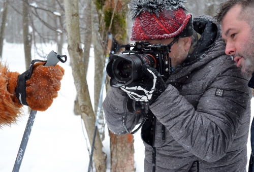 Клубные талисманы снимаются в рекламном ролике "Лыжни России"