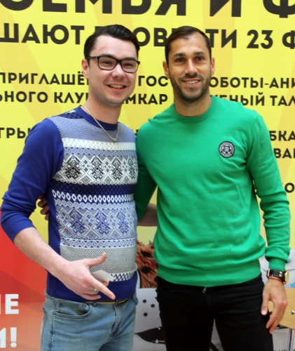 Петар Занев сыграл в робофутбол