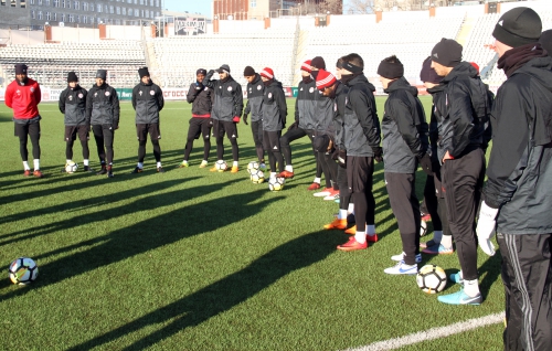 "Амкар" возобновил тренировки