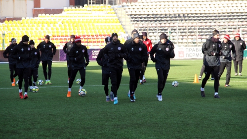 "Амкар" возобновил тренировки