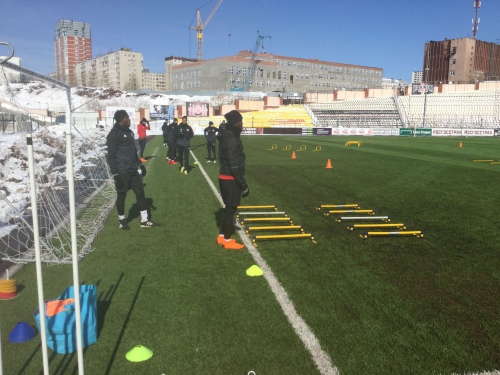 «Амкар» продолжает готовиться к матчу с «Локомотивом»