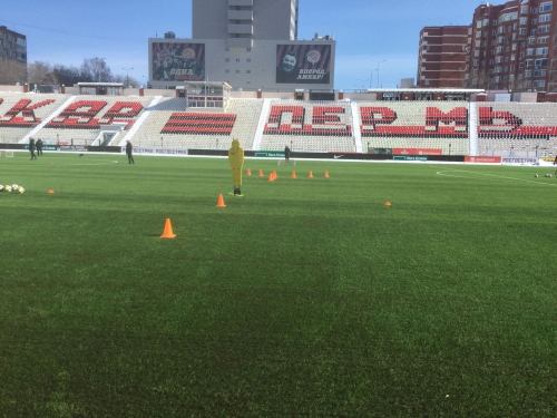 «Амкар» продолжает готовиться к матчу с «Локомотивом»