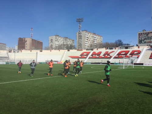 «Амкар» продолжает готовиться к матчу с «Локомотивом»