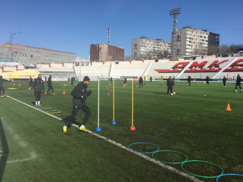 «Амкар» продолжает готовиться к матчу с «Локомотивом»